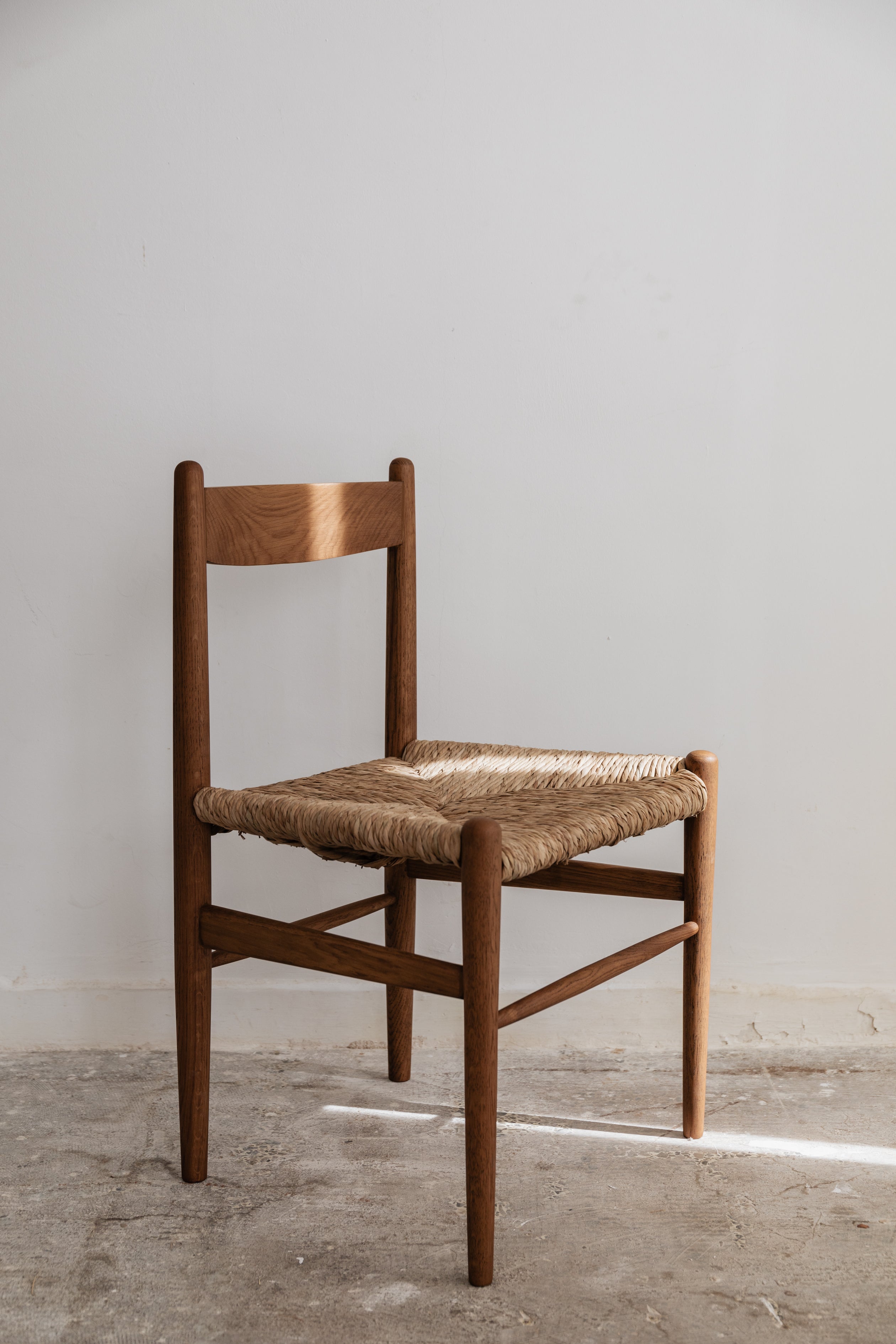 CHAIR IN OAK AND ROPE