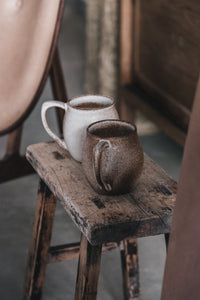 Barrel coffee mug