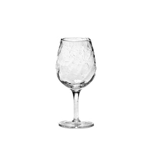 Wine glass crackle low